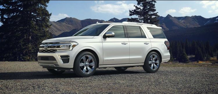 2023 Ford Expedition - Star White Platinum Metallic Tri-Coat