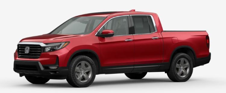 2023 Honda Ridgeline RADIANT RED METALLIC II