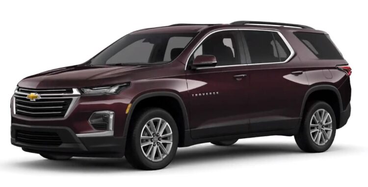 2023 Chevrolet Traverse - Black Cherry Metallic