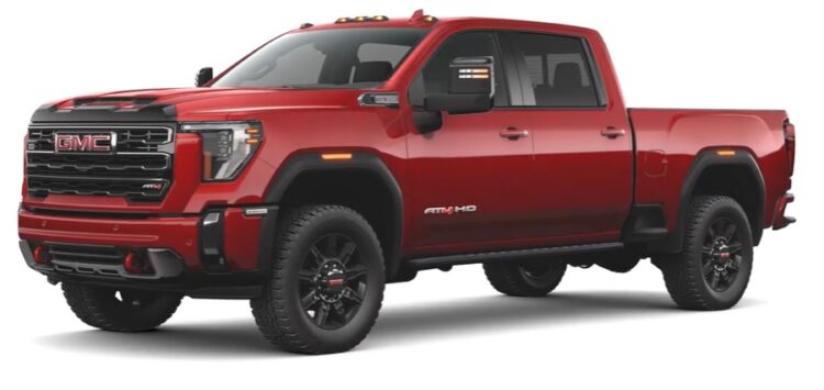 2024 GMC Sierra 2500 - Volcanic Red Tintcoat