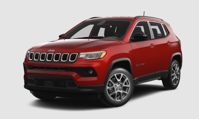 2024 Jeep Compass - Red Hot Pearl-Coat Exterior Paint