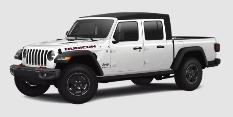 2024 Jeep Gladiator - Bright White Clear-Coat Exterior Paint