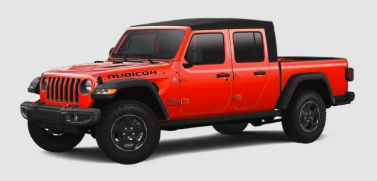 2024 Jeep Gladiator - Firecracker Red Clear-Coat Exterior Paint