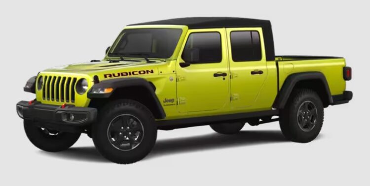 2024 Jeep Gladiator - High Velocity Clear-Coat Exterior Paint