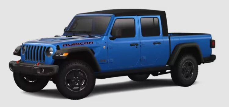 2024 Jeep Gladiator - Hydro Blue Pearl-Coat Exterior Paint