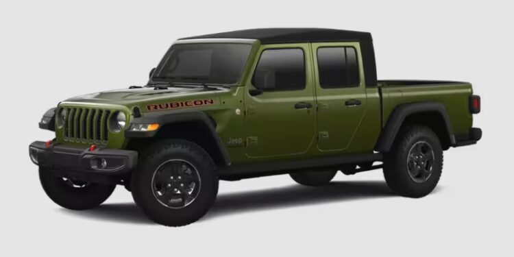 2024 Jeep Gladiator - Sarge Green Clear-Coat Exterior Paint