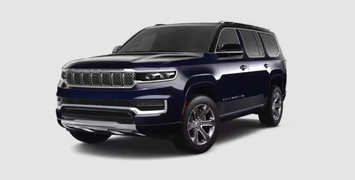 2024 Jeep Grand Wagoneer - Midnight Sky Exterior Paint