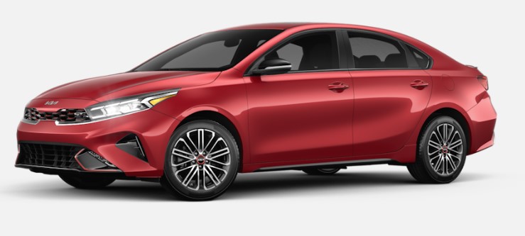 2024 Kia Forte - Currant Red