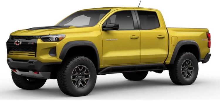 2024 Chevrolet Colorado - Nitro Yellow Metallic