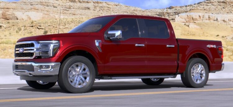 2024 Ford F-150 - Rapid Red Metallic Tinted Clearcoat