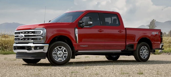 2024 Ford F-250 - Race Red