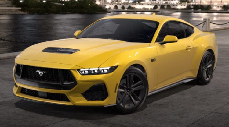 2024 Ford Mustang - Yellow Splash Metallic