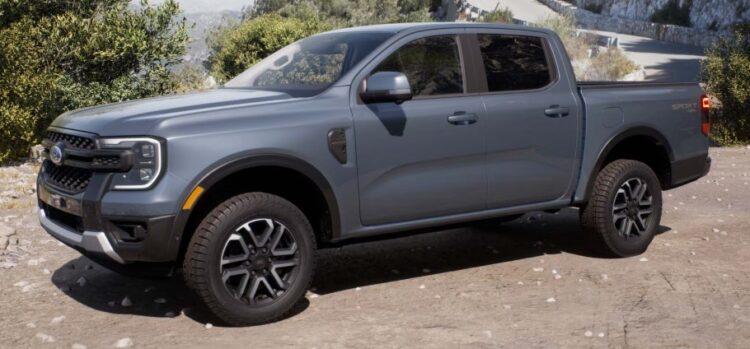 2024 Ford Ranger - Azure Gray