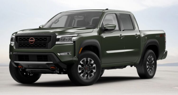 2024 Nissan Frontier - Tactical Green Metallic