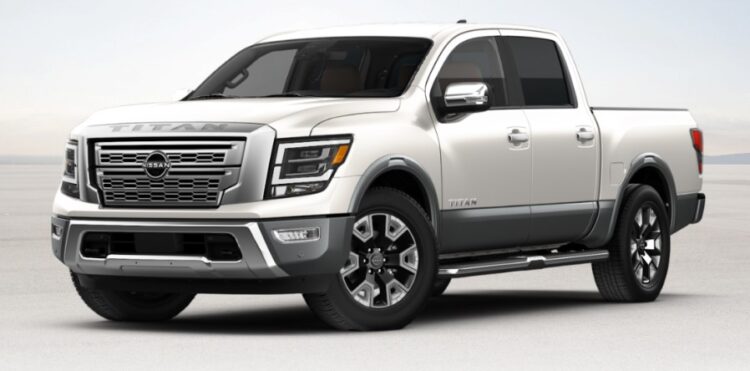 2024 Nissan Titan - Pearl White TriCoat-Gun Metallic