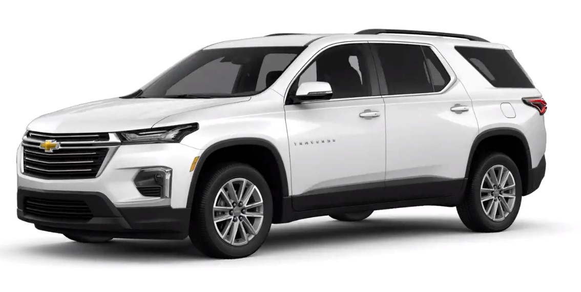 2023 Chevrolet Traverse Color Options