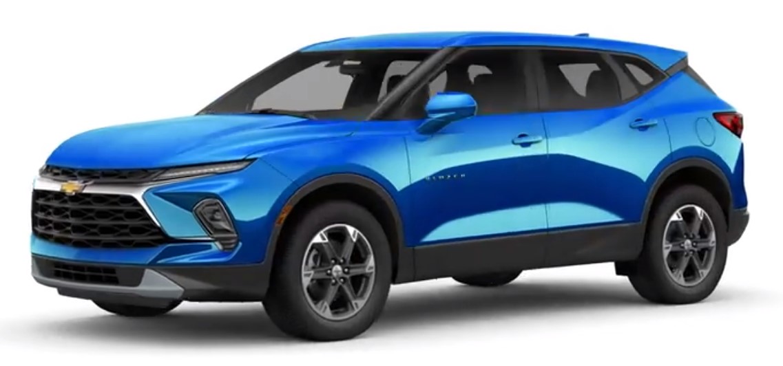 2024 Chevrolet Blazer Color Options with Photos