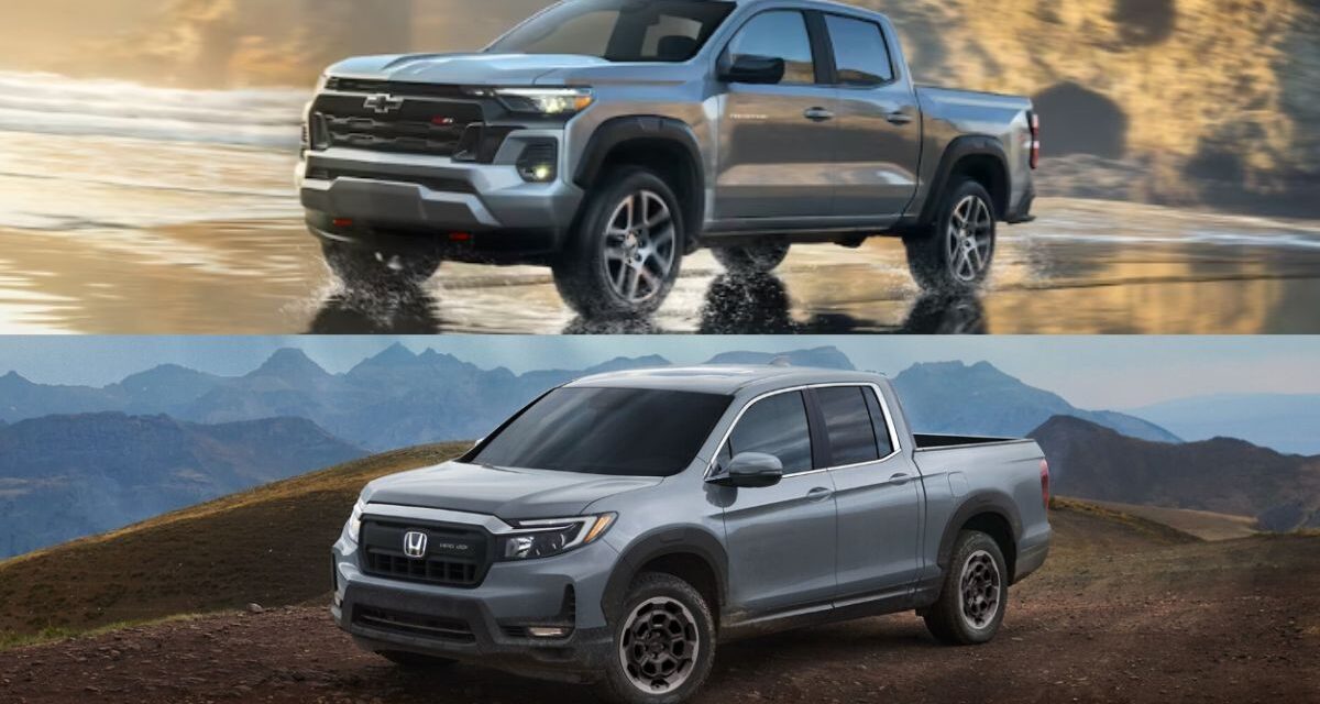 2024 Chevrolet Colorado vs 2024 Honda Ridgeline Comparison