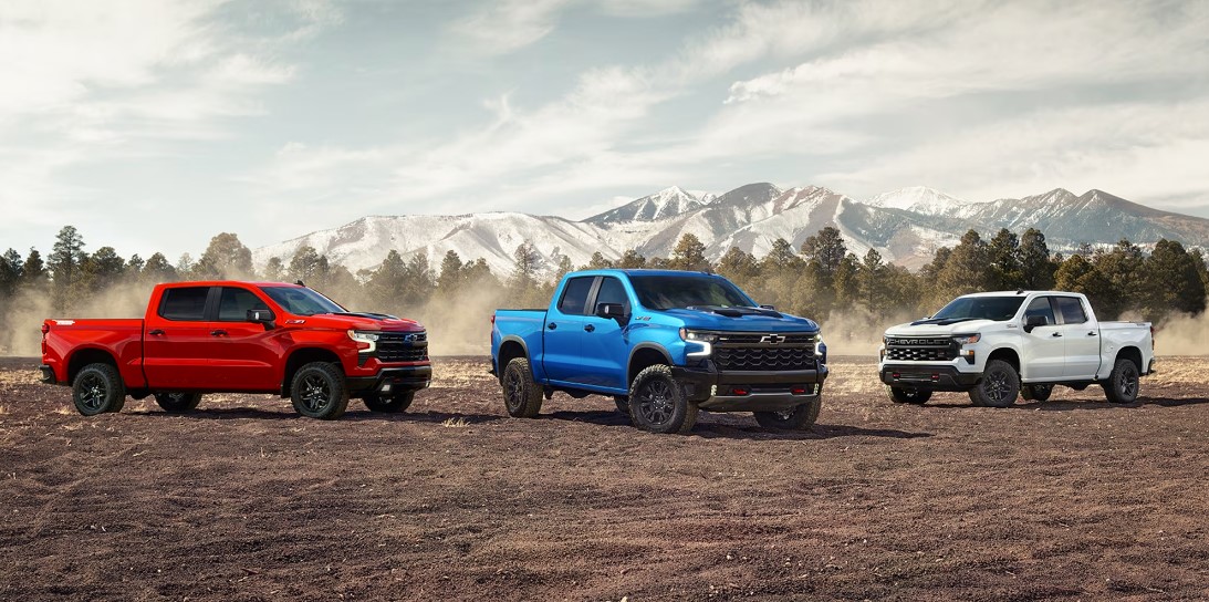 2024 Chevrolet Silverado 1500 Color Options