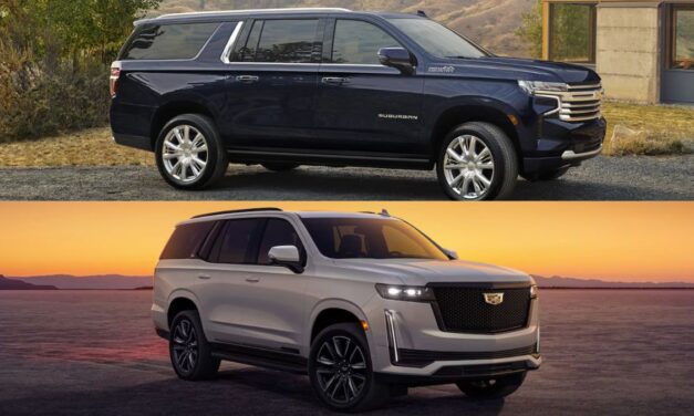 2024 Chevrolet Suburban vs 2024 Cadillac Escalade