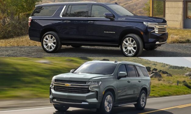 2024 Chevrolet Suburban vs 2024 Chevrolet Tahoe