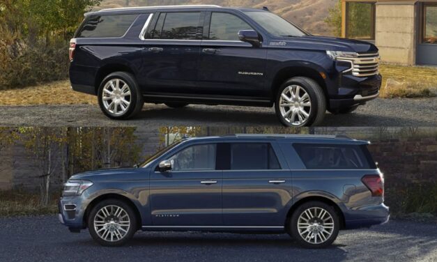 2024 Chevrolet Suburban vs 2024 Ford Expedition