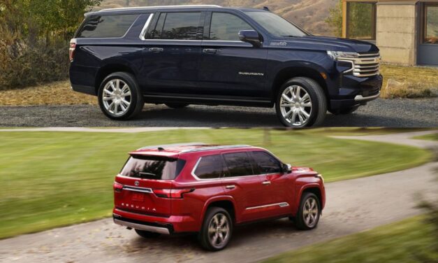 2024 Chevrolet Suburban vs 2024 Toyota Sequoia