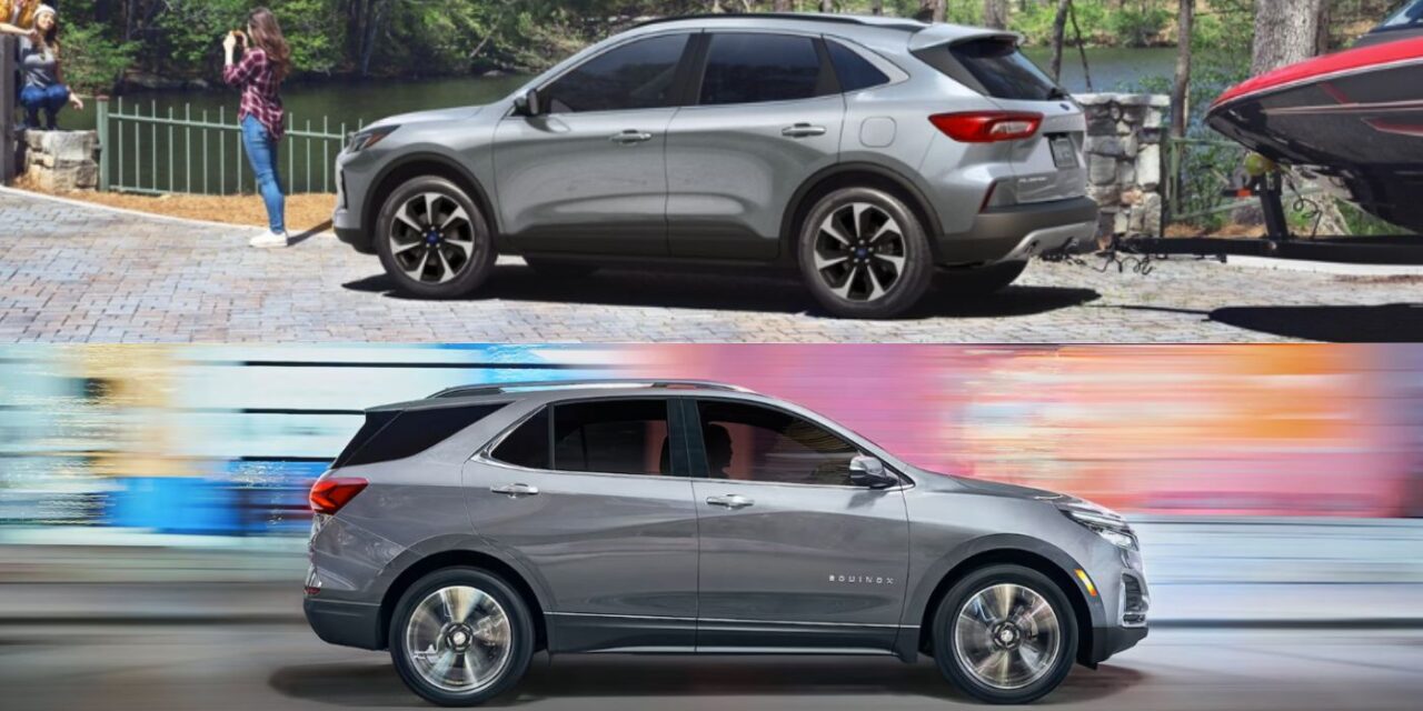 2024 Ford Escape vs 2024 Chevrolet Equinox Comparisons