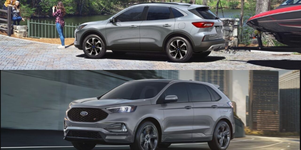 2024 Ford Escape vs 2024 Ford Edge Comparison