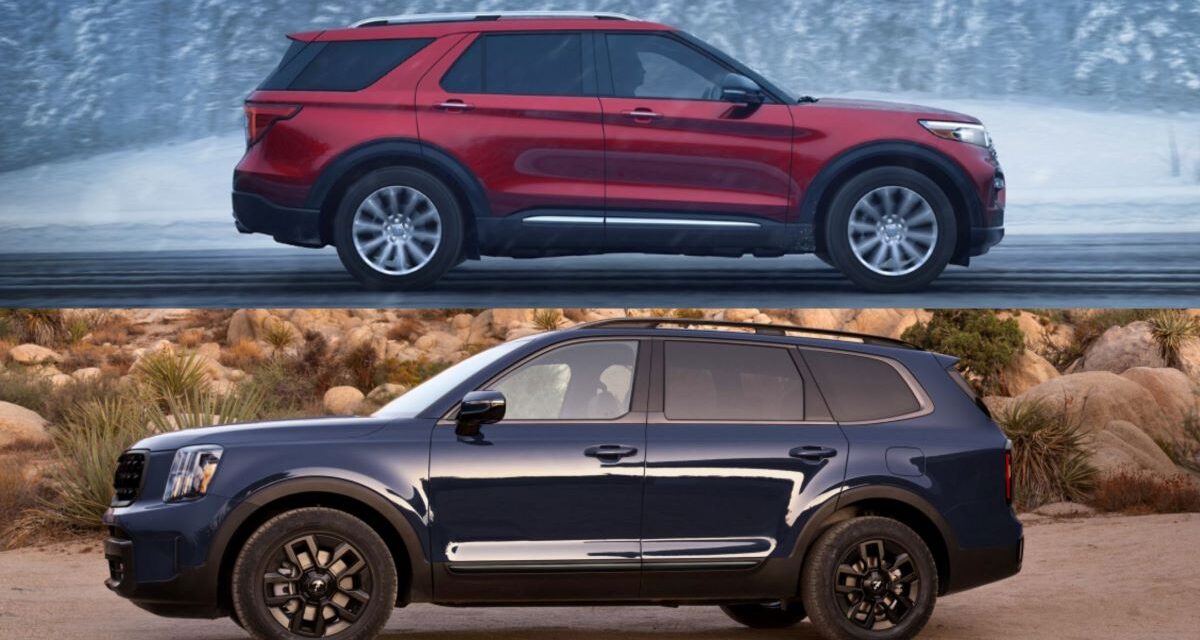 2024 Ford Explorer vs 2024 Kia Telluride